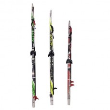 Лыжный комплект (лыжи+палки+крепл.75 мм) STEP длина 150