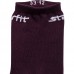 Носки средние StarFit SW-206 р.35-38 2 пары бордовый/серый меланж