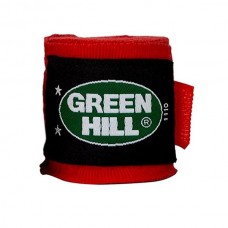 Бинт боксерский Green Hill BP-6232a 2,5м эластик красный
