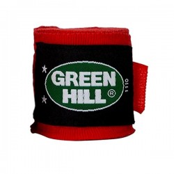 Бинт боксерский Green Hill BP-6232a 2,5м эластик красный