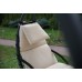 Двойное подвесное кресло качели LUNA-CONSEPT (белые) + балдахин в подарок