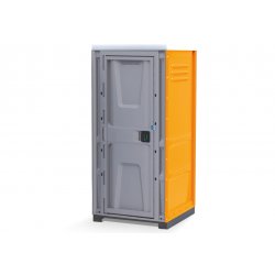 Туалетная кабина Toypek оранжевая в собранном виде