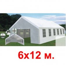 Большой шатер "Супер" 6 х 12 м. (Gazebo) YTCP2003-6x12