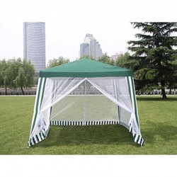 Садовый тент шатер с москитной сеткой (Green Glade 1036) 3х3м