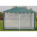 Садовый тент шатер с москитной сеткой (Green Glade 1044) 3х4м