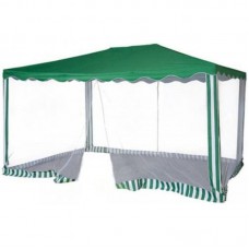Садовый тент шатер с москитной сеткой (Green Glade 1088) 3х4м