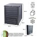 Компостер Thermo-Wood с решеткой 600 л