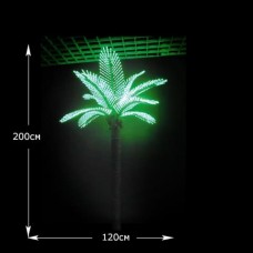 LED дерево Кокосовая пальма, высота 2 м зеленый 