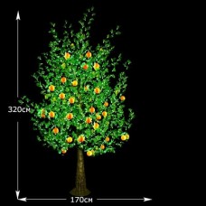 LED-Дерево " Апельсин " 3.2м