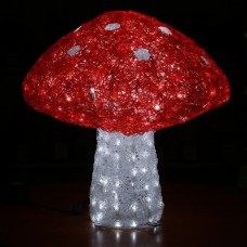 3D-LED Фигура "Мухомор большой", 65 см