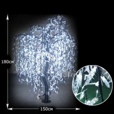 LED-Дерево Ива, высота 1.8м, цвет белый