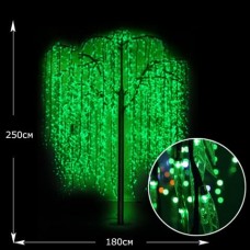 LED-Дерево Ива, высота 2.5м, цвет зеленый