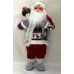 Фигура Дед Мороз высота 61 см серый, белый