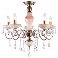 Потолочная люстра Arte Lamp Onyx Red A9591PL-5AB Потолочная люстра Arte Lamp Onyx Red A9591PL-5AB