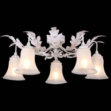 Потолочная люстра Eurosvet 70017/5 белый с золотом