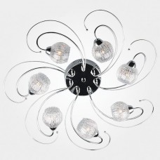 Потолочная люстра Eurosvet Теона 80101/7 хром