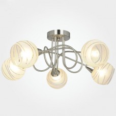 Потолочная люстра Eurosvet Резиденс 30091/5 сатин-никель