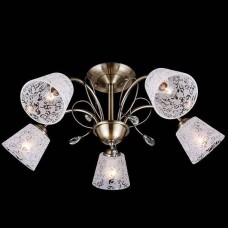 Потолочная люстра Eurosvet 30015/5 античная бронза