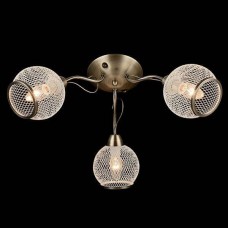 Потолочная люстра Eurosvet 30042/3 античная бронза