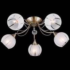 Потолочная люстра Eurosvet 30021/5 античная бронза