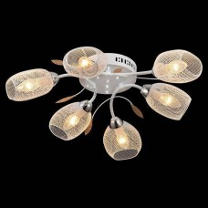 Потолочная люстра Eurosvet 70212/6 белый/белый Потолочная люстра Eurosvet 70212/6 белый/белый