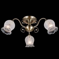 Потолочная люстра Eurosvet 30012/3 античная бронза
