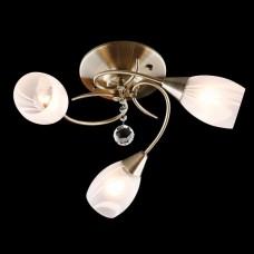 Потолочная люстра Eurosvet Вирджиния 30100/3 античная бронза Потолочная люстра Eurosvet Вирджиния 30100/3 античная бронза