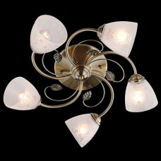 Потолочная люстра Eurosvet 30085/5 античная бронза