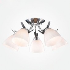 Потолочная люстра Eurosvet Тиана 30103/5 хром/венге