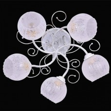 Потолочная люстра Eurosvet 30056/5 белый с золотом