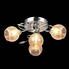 Потолочная люстра Eurosvet 70215/4 хром/белый Потолочная люстра Eurosvet 70215/4 хром/белый