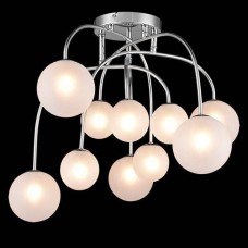 Потолочная люстра Eurosvet 70199/10 хром Потолочная люстра Eurosvet 70199/10 хром