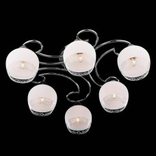 Потолочная люстра Eurosvet 70032/6 чёрный жемчуг Потолочная люстра Eurosvet 70032/6 чёрный жемчуг