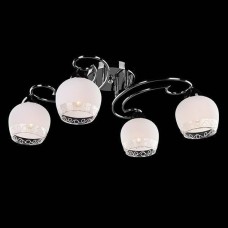 Потолочная люстра Eurosvet 70032/4 чёрный жемчуг Потолочная люстра Eurosvet 70032/4 чёрный жемчуг