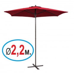 Зонт "Стандарт" красный, диаметр 2.2 м