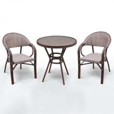 Набор мебели A1007/D2003-AD64 Cappuccino (2+1)