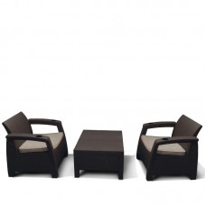 Комплект мебели Yalta Brown-M6143 2Pcs