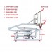 Баскетбольная мобильная стойка DFC STAND72G 180x105