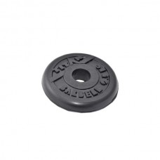 Диск обрезиненный черный Titan Barbell d-31 0,5 кг
