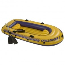 Лодка надувная трёхместная Intex Challenger-3 Set (68370)