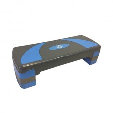 Степ-платформа 3-х уровневая Lite Weights 1810LW (79,5*30*20см) серый/голубой