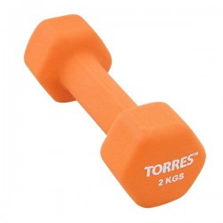 Гантель неопреновая Torres 2 кг арт.PL55012