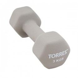 Гантель неопреновая Torres 3 кг арт.PL55013