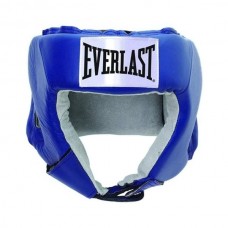 Шлем открытый Everlast USA Boxing 610406U кожа синий р.L