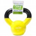 Гиря чугунная с виниловым покрытием StarFit DB-401 4 кг желтая
