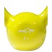 Гиря чугунная с виниловым покрытием StarFit DB-401 4 кг желтая