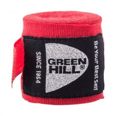 Бинт боксерский Green Hill BP-6232c 3,5м красный