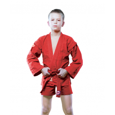 Куртка для самбо Green Hill Junior SCJ-2201 (рост 6/190, красный, р.56)