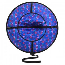 Надувные санки (тюбинг) серия Дизайн с молнией 105 см ВСД/3М