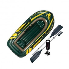 Лодка надувная трёхместная Intex 68380NP Seahawk 3 Set